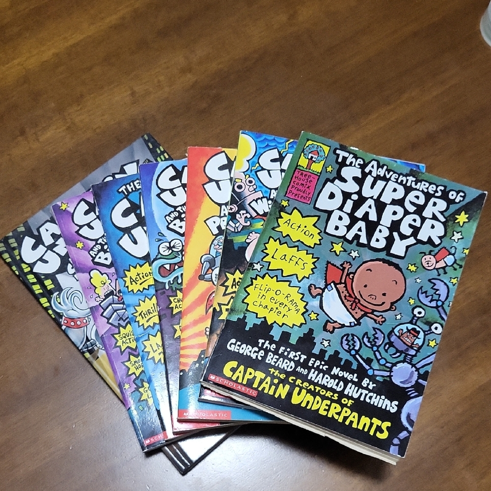 The Adventures of Captain Uderpants  Book Set